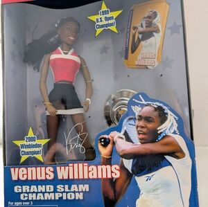Venus Williams Wimbledon Grand Slam American Champion Doll
